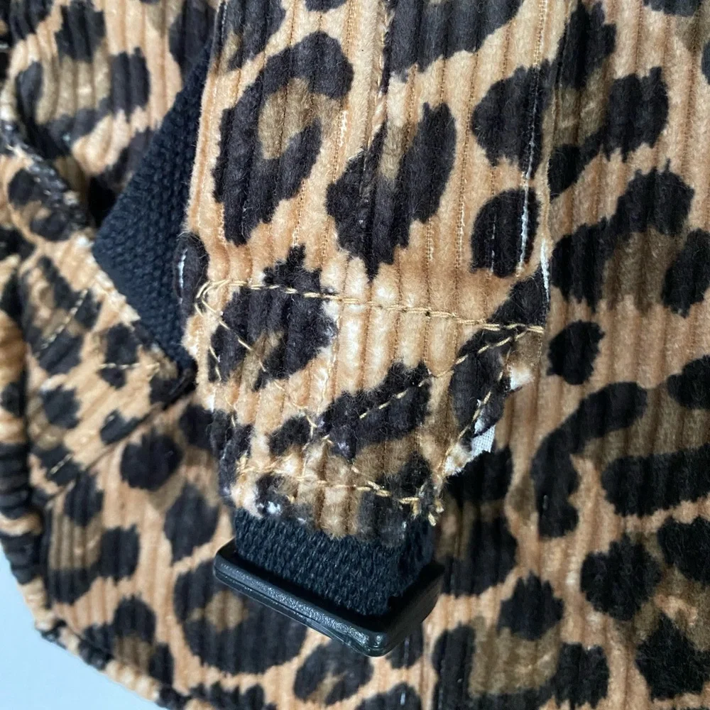 NWT Lucy & Yak Kellie Skater Corduroy Backpack in Leopard Print - Picture 13 of 16